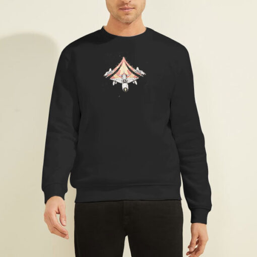 Sweatshirt Black Phlydaily Merch the Maus Close Plane