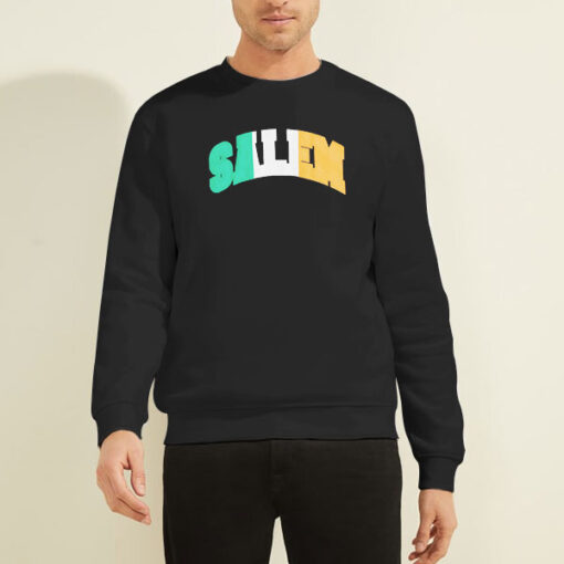 Sweatshirt Black Salem Merch Collegiate Colorful