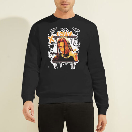 Sweatshirt Black The Rapper Dd Osama