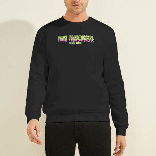 Sweatshirt Black Twin Paranormal Merch Ghost Gang