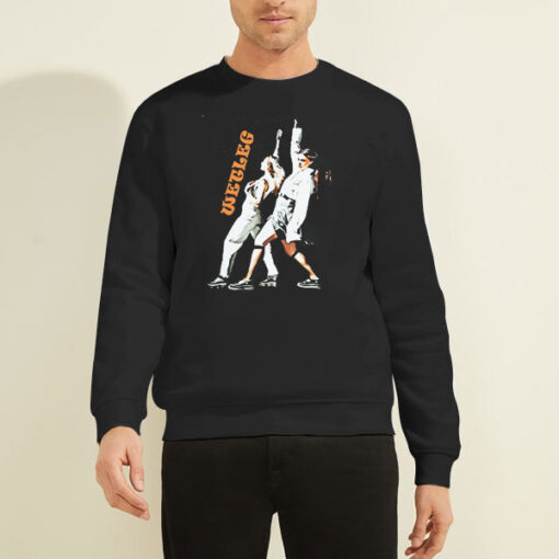 Sweatshirt Black Wet Leg Merch Tour Baseball