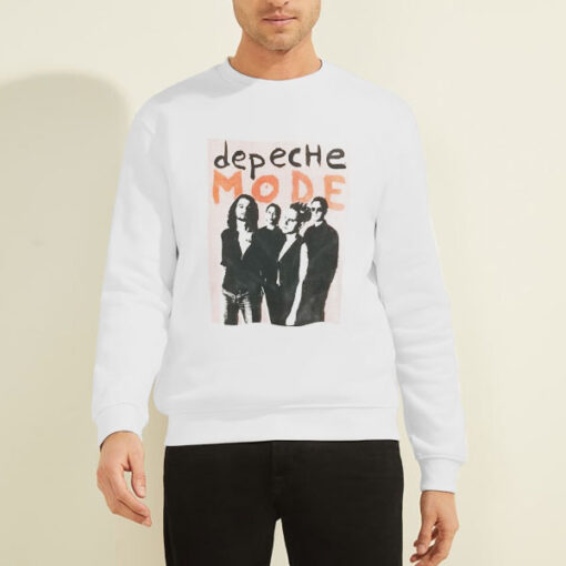 Sweatshirt White Classis 1993 Depeche Mode