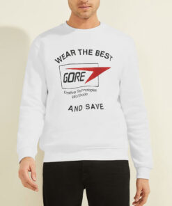 Sweatshirt White Gore Wear the Bestgore