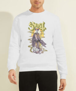 Sweatshirt White Halloween Ghost Festivus