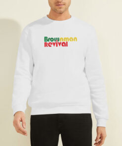 Revival Brownman Shirt 6 Sweatshirt White Revival Brownman
