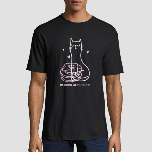 Ha Sisters Merch Cats Shirt