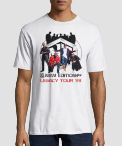Concert Tour 2023 New Edition Legacy Tour Tshirt