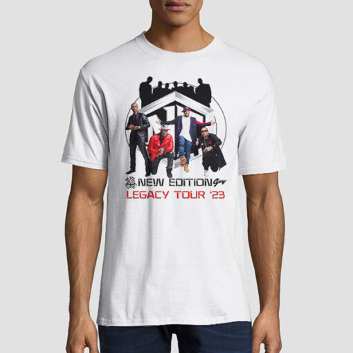 Concert Tour 2023 New Edition Legacy Tour Tshirt
