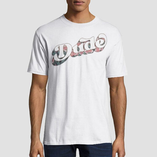 Matt and Abby Aloha Dudes Letter Shirt