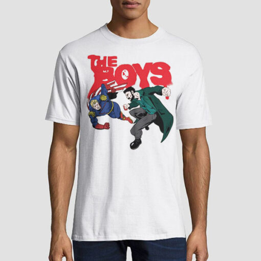 The Boys Billy Butcher vs Homelander Shirt