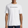 Model wearing Nick Mullen parody meme streetwear t-shirt fit
