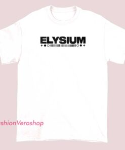 Alex Eubank Elysium Essential T-shirt featuring a stylish design with his branding, suitable for fans of fitness and streetwear.