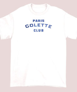 T-shirt featuring the Paris Colette Club logo, showcasing a stylish graphic representing the iconic Parisian boutique and club scene