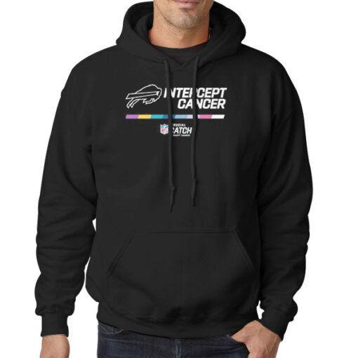 Buffalo Bills Intercept Cancer 2022 Nfl Crucial Catch Hoodie