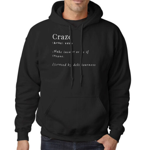 Hoodie Black Definition of Craze