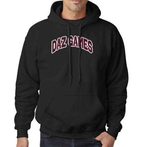 Hoodie Black Inspired Daz Games Merch