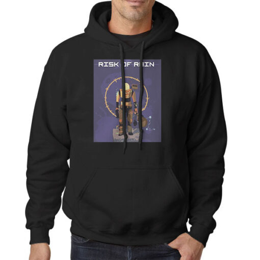 Hoodie Black Risk of Rain 2 Merch