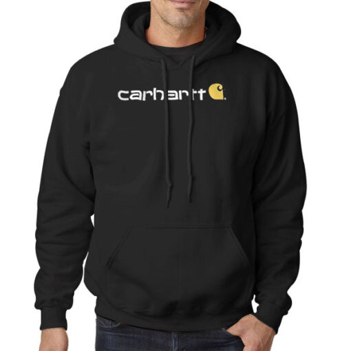Vintage Carhartt Signature Logo Hoodie