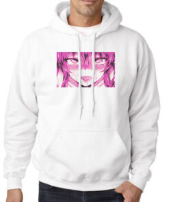 Anime Doujin Manga Weeb Ahegao Face Hoodie