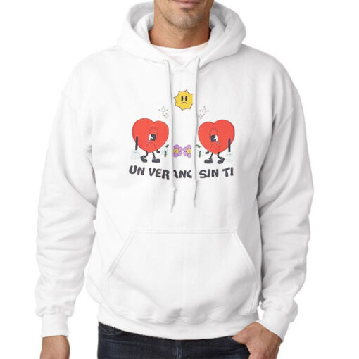 Funny Letter Logo Un Verano Sin Ti Hoodie