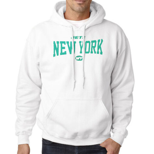 Letter Logo NFL Ny Jets Hoodie
