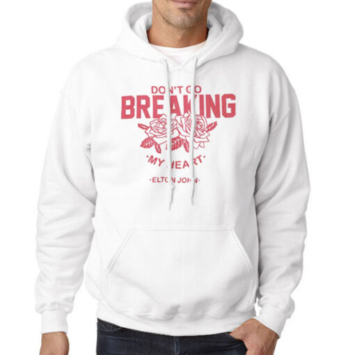 Hoodie White Lyrics Don't Go Breaking My Heart