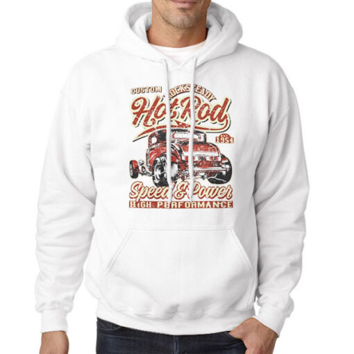 Rocksteady Speed and Power Hot Rod Hoodie