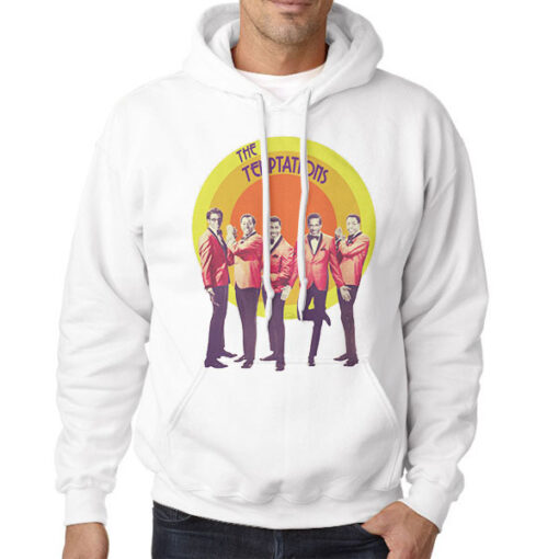 Hoodie White Vintage Inspired the Temptations