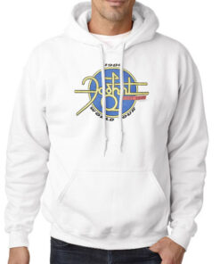 Hoodie White Vintage World Tour 1980 Foghat