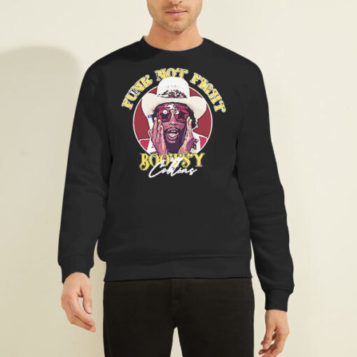 Sweatshirt Black Funk Not Fight Bootsy Collins