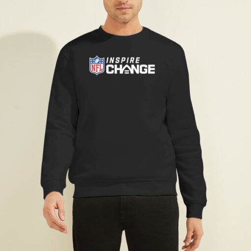 Sweatshirt Black Inspire Change Nfl Logo