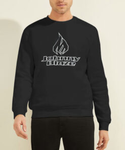 Sweatshirt Black Johnny Blaze Vintage Pullover