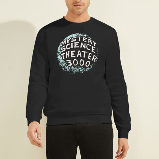 Sweatshirt Black Mystery Science Theater 3000 Logo mst3k