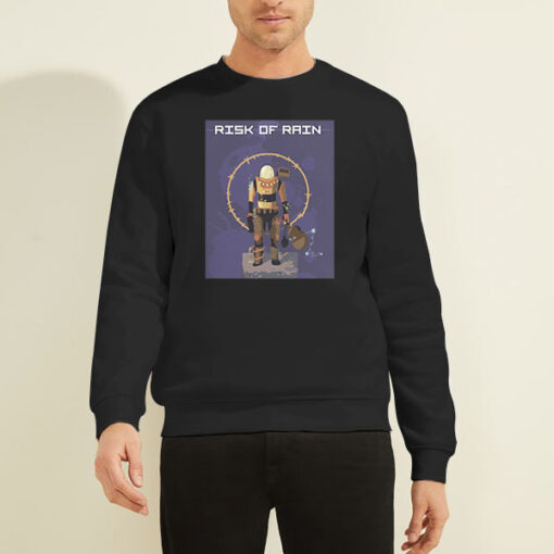 Sweatshirt Black Risk of Rain 2 Merch