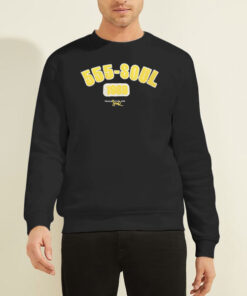 Sweatshirt Black Triple Five Soul NYC 1989 555 Soul