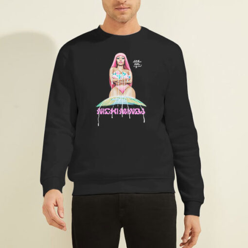 Sweatshirt Black World Tour Nicki Minaj