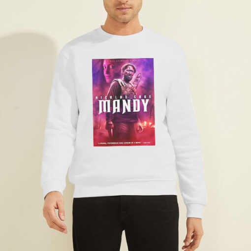 Sweatshirt White Nicolas Cage Movie Mandy
