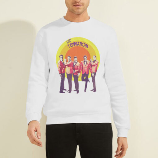 Sweatshirt White Vintage Inspired the Temptations