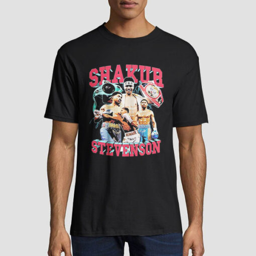 Bootleg Boxing Shakur Stevenson Merchandise Shirt