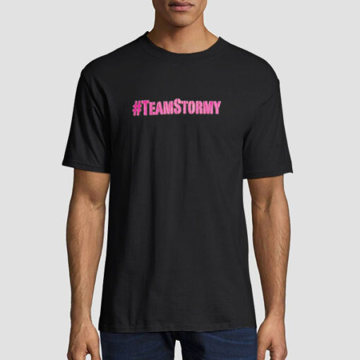 Pink Logo Teamstormy Shirt
