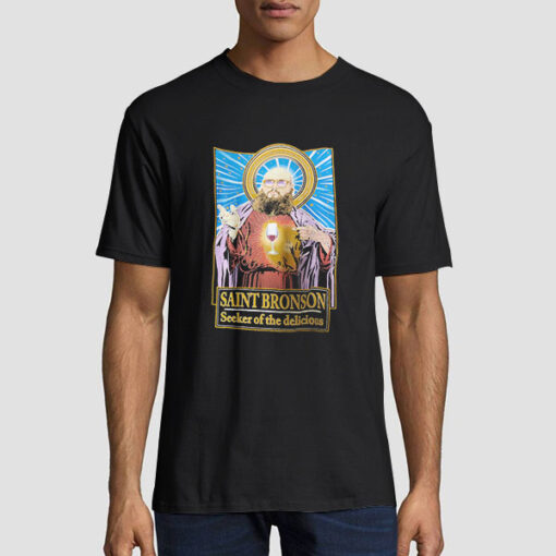 Saint Bronson Seeker of the Delicious NY Bronson T Shirt
