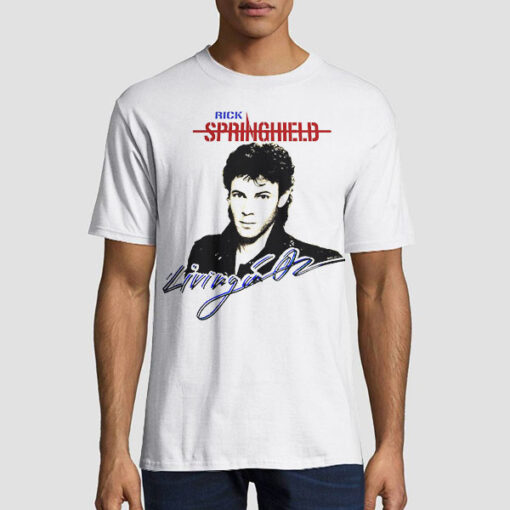 1983 Living in OZ Rick Springfield T Shirt