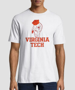 T shirt White Club VPI Vintage Virginia Tech