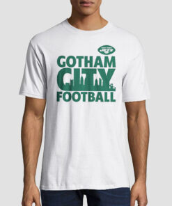 New York Football Gotham City Jets Hoodie 5 T shirt White New York Football Gotham City Jets