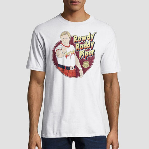 Rowdy Roddy Piper Vintage Wrestling Shirts