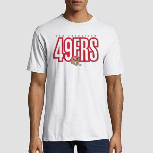 T shirt White San Francisco Vintage 49ers