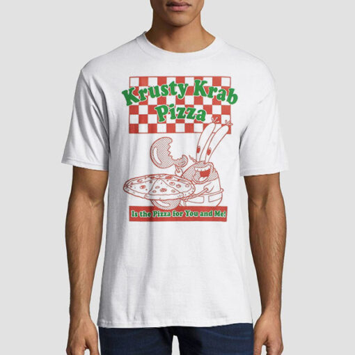 Spongebob Squarepants Pizza Krusty Krab Shirt