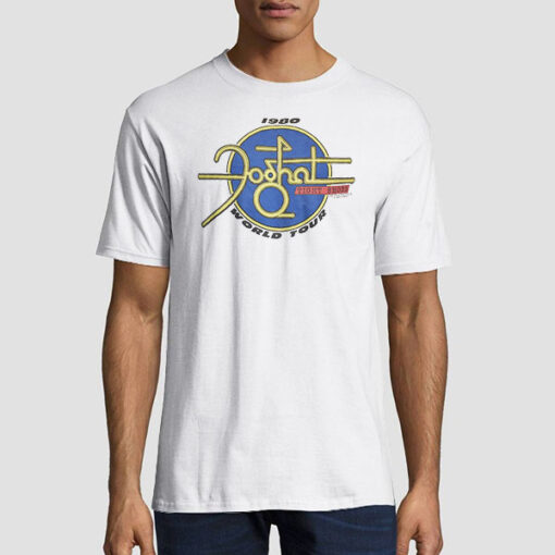 Vintage World Tour 1980 Foghat T Shirt