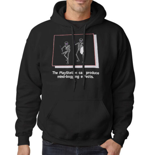 Hoodie Black Funny Line the Playstation Can Produce Mind Boggling Effects