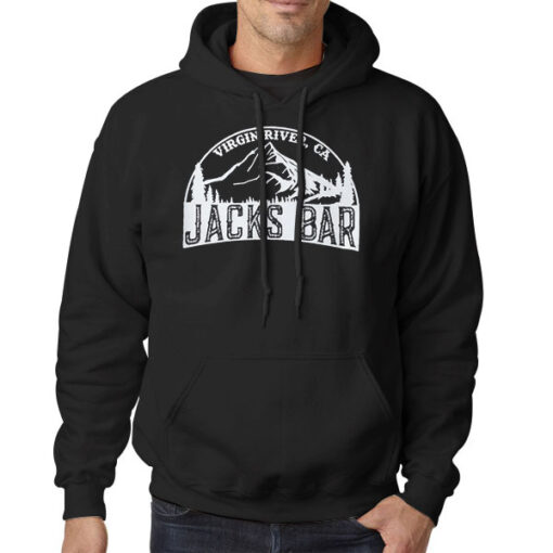 Hoodie Black Mountain Jack's Bar Virgin River